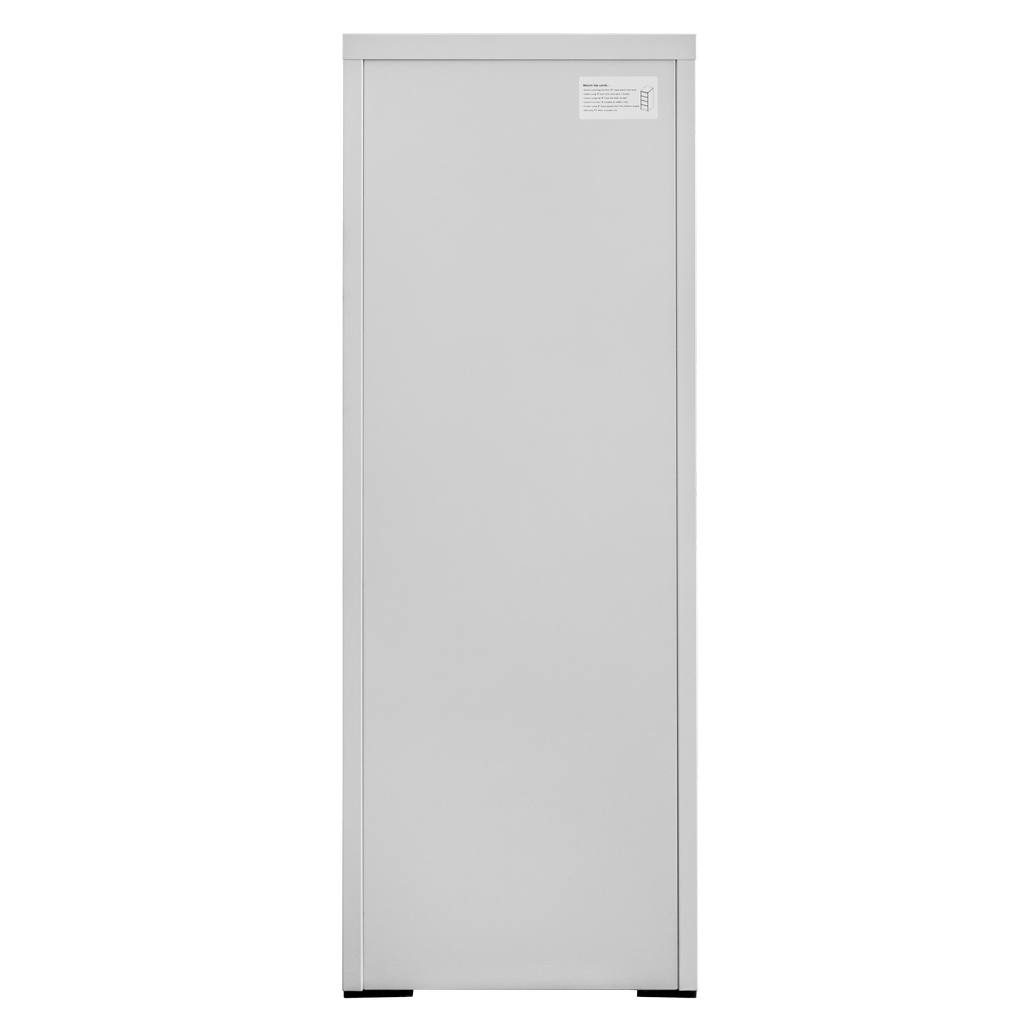 Szafka metalowa kartotekowa Mega-M WENUS W-4/S 4 szuflady A4 szara S-45 cm G-62 cm H-134 cm skręcana N - obrazek 7