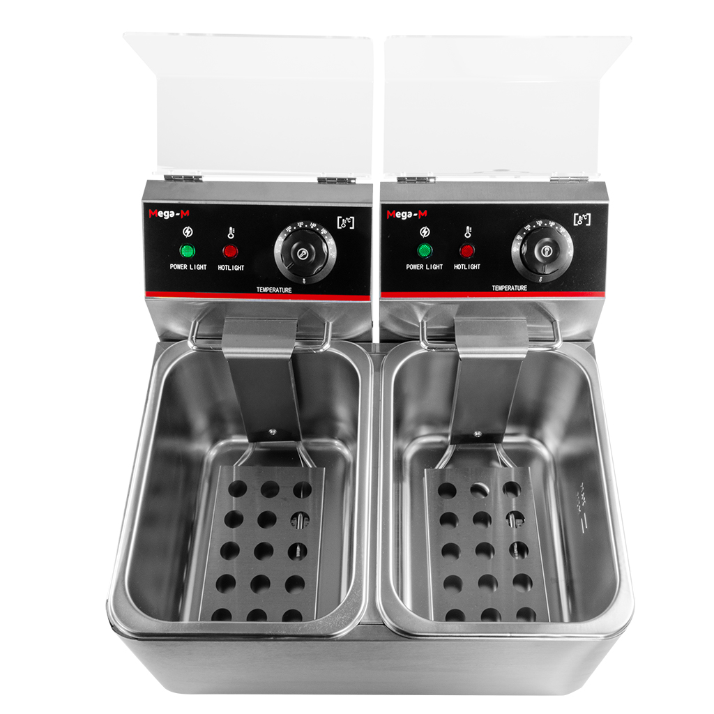 Frytownica elektryczna Mega-M 2x4l 4kW 230V N - obrazek 4