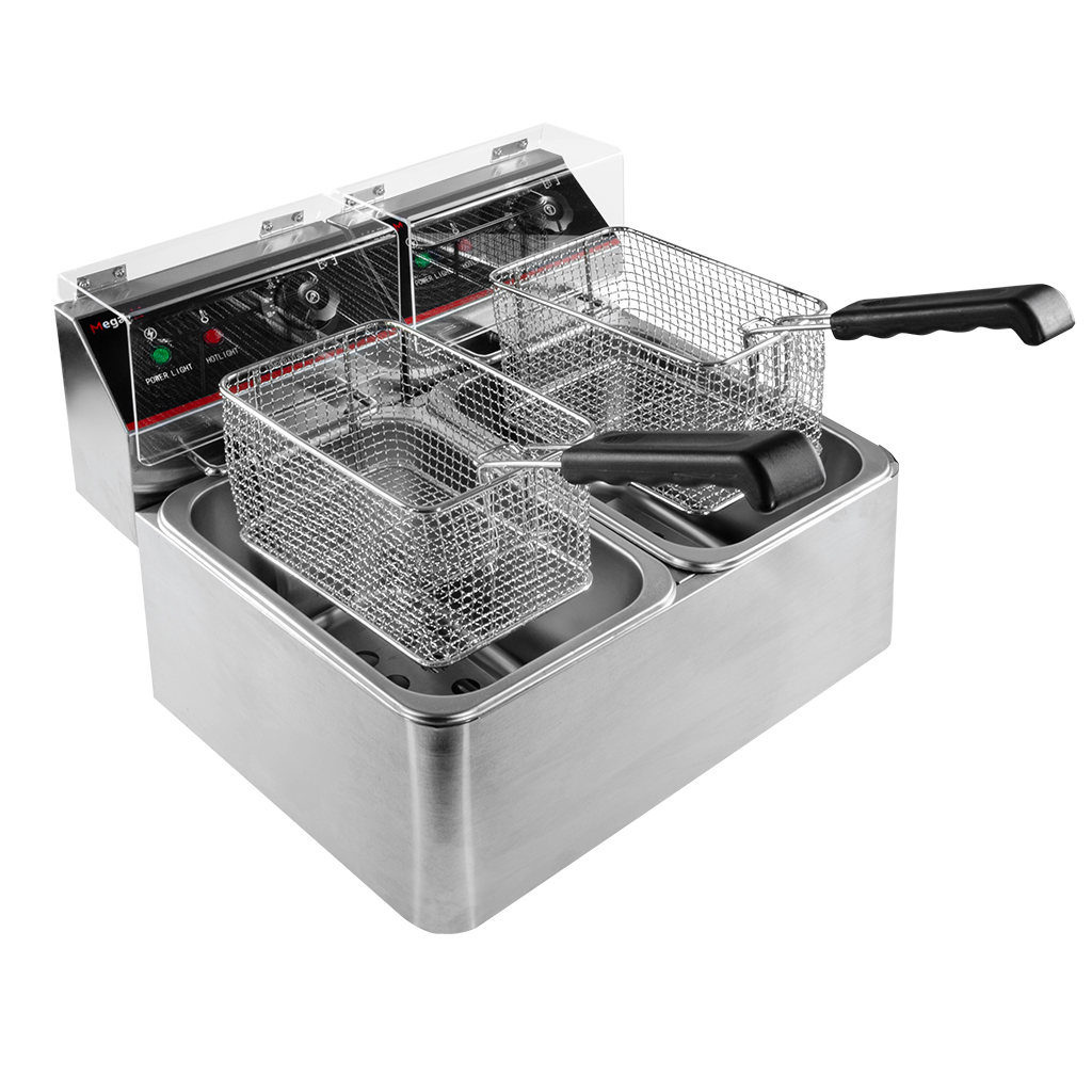 Frytownica elektryczna Mega-M 2x4l 4kW 230V N - obrazek 2