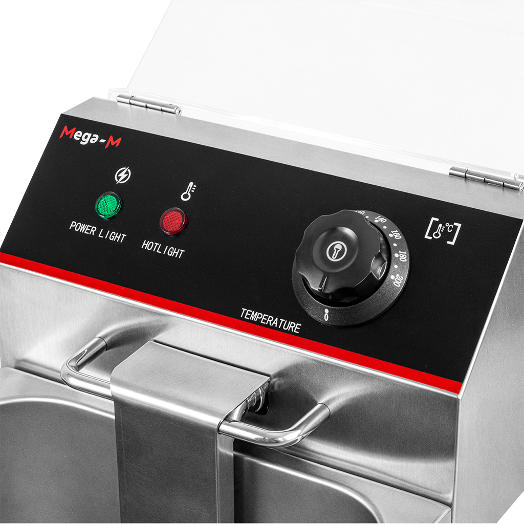 Frytownica elektryczna Mega-M 8l 3.3kW 230V N - obrazek 4