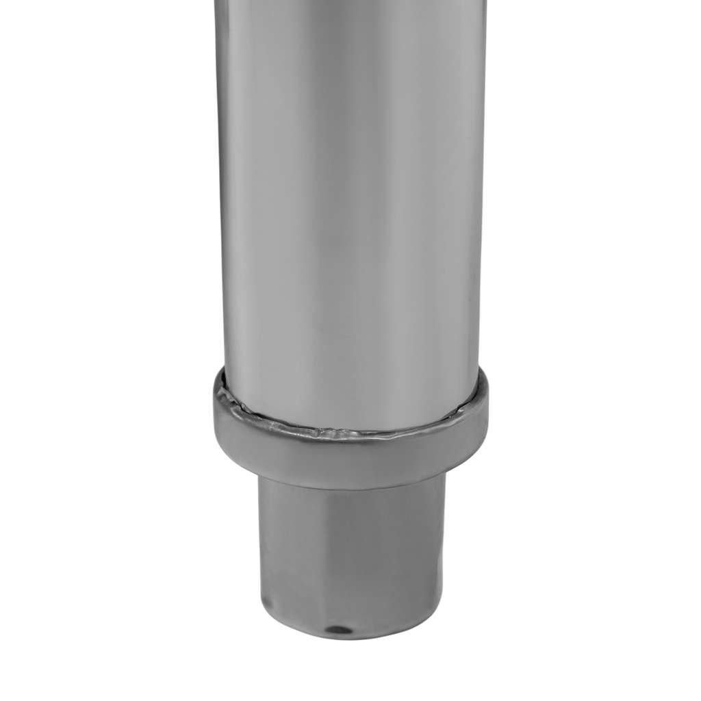 Stół ze stali nierdzewnej przyścienny z półką Mega-M X STANDARD S-100 cm G-70 cm H-85 cm N - obrazek 11