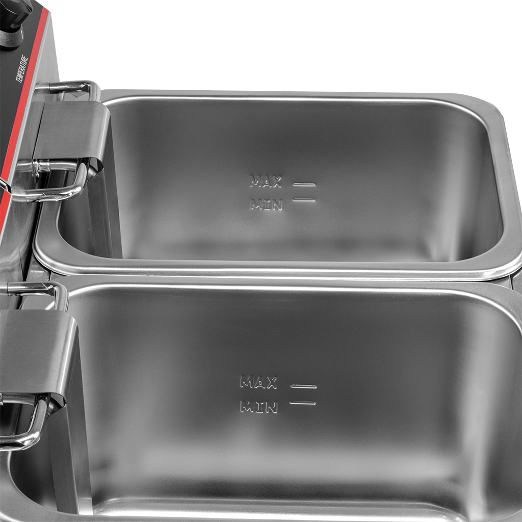 Frytownica elektryczna Mega-M 2x4l 4kW 230V N - obrazek 6