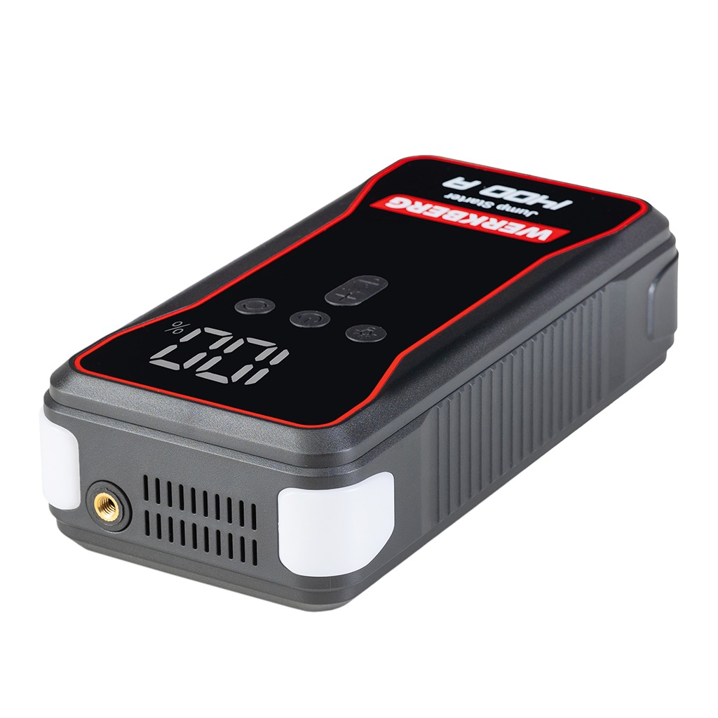 Powerbank rozruchowy WERKBERG AL002 700A/1400A 18000mAh kompresor N - obrazek 3