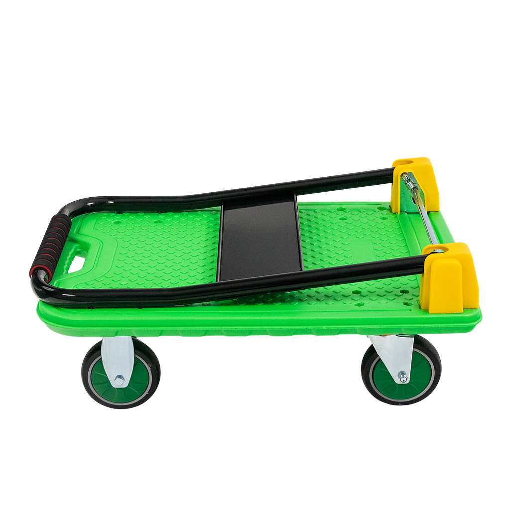 Wózek platformowy FORKBERG 300kg 70cm x 48cm H-85cm S zielony N - obrazek 8