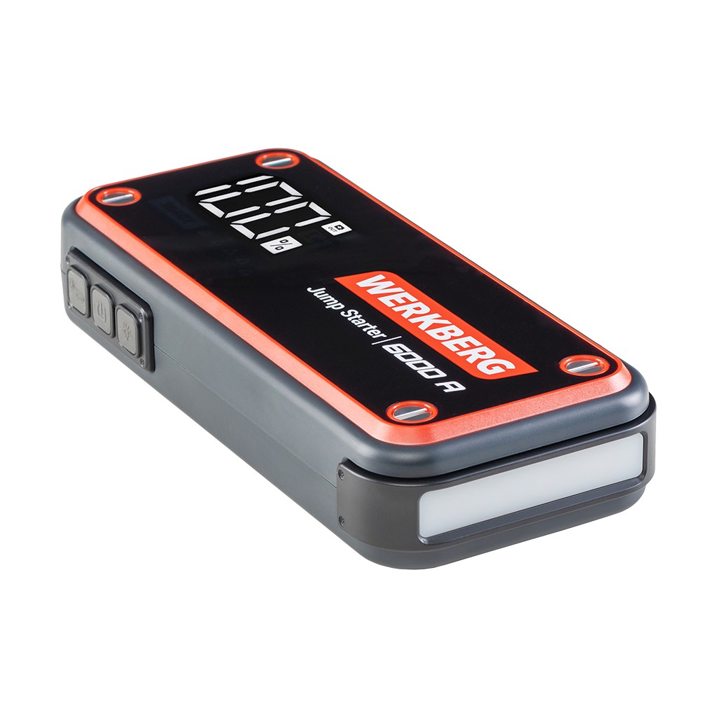 Powerbank rozruchowy WERKBERG AL009 3000A/6000A 36000mAh N - obrazek 2