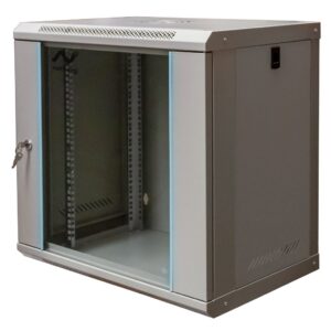 Szafa Rack NETBERG 19" 12U 600x600x400 wisząca szary N