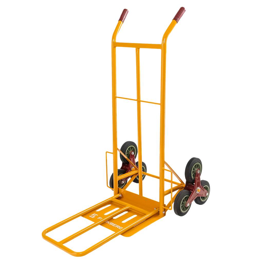 Wózek transportowy schodowy z rozkładaną platformą FORKBERG 250kg karton N - obrazek 13