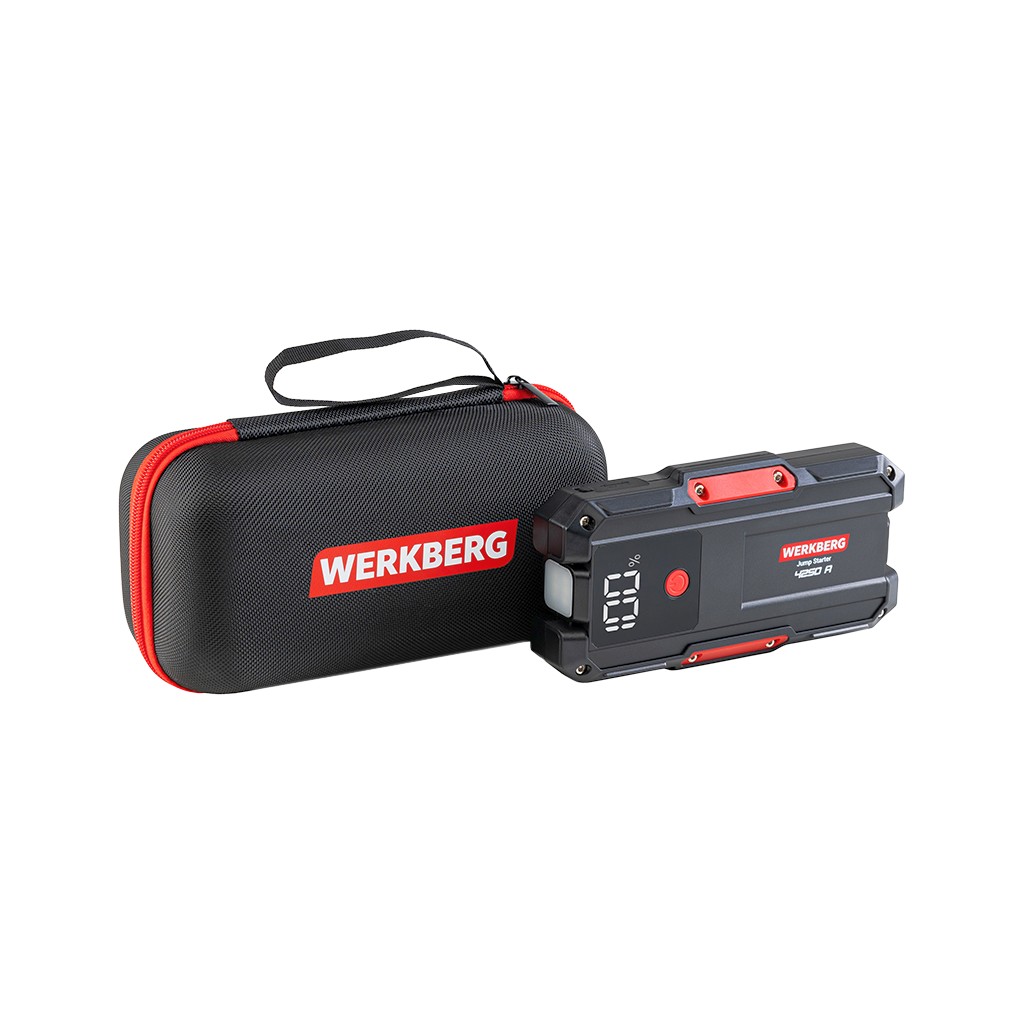 Powerbank rozruchowy WERKBERG AL007 2000A/4250A 28000mAh N - obrazek 8