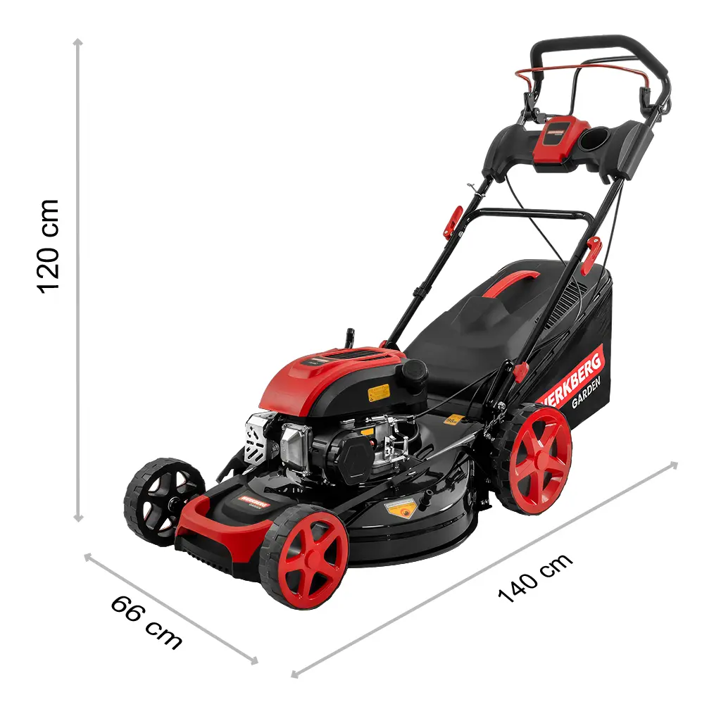 Kosiarka spalinowa Werkberg Garden z rozrusznikiem 51 cm 196cm3 N - obrazek 16