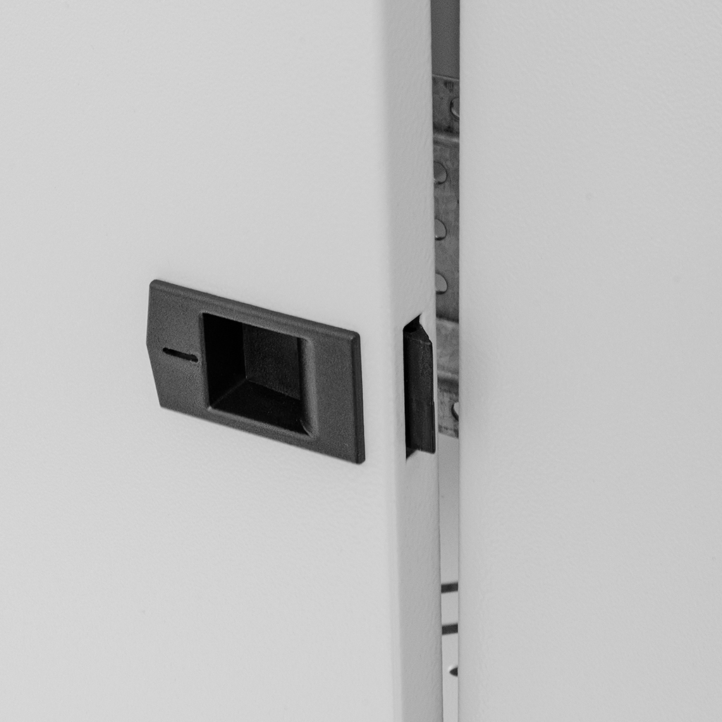 Szafa Rack NETBERG 19" 32U 600x1000 stojąca szary N - obrazek 10