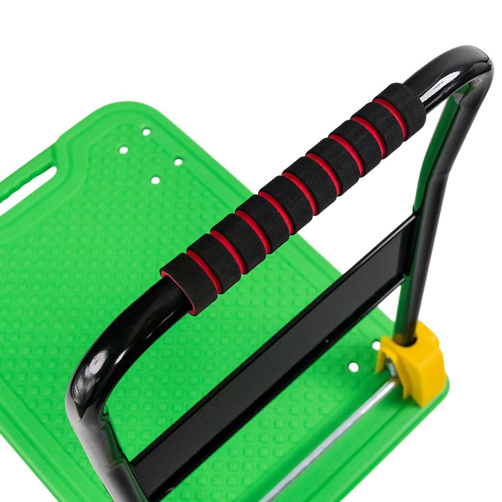 Wózek platformowy FORKBERG 300kg 70cm x 48cm H-85cm S zielony N - obrazek 10