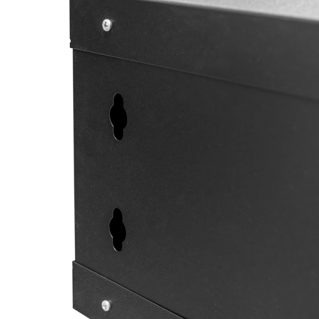 Szafa Rack NETBERG 19" 4U 240x600x350 wisząca czarny N - obrazek 5