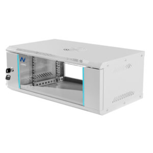 Szafa Rack NETBERG BASIC 19" 4U 241x600x350 wisząca szary N