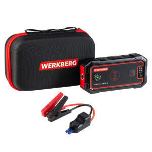 Powerbank rozruchowy WERKBERG AL005 1500A/2500A 23800mAh ładowarka bezprzewodowa N