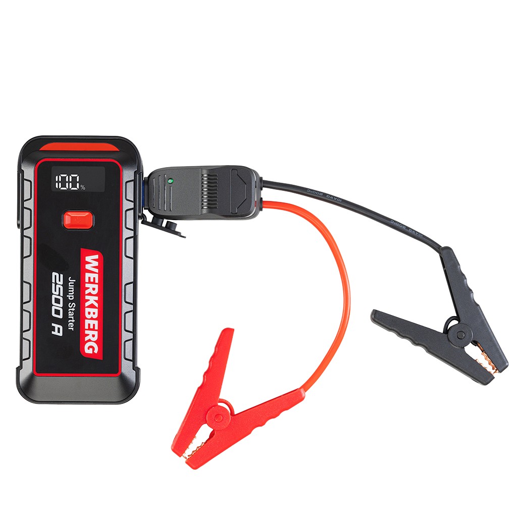 Powerbank rozruchowy WERKBERG AL004 1500A/2500A 25800mAh N - obrazek 7