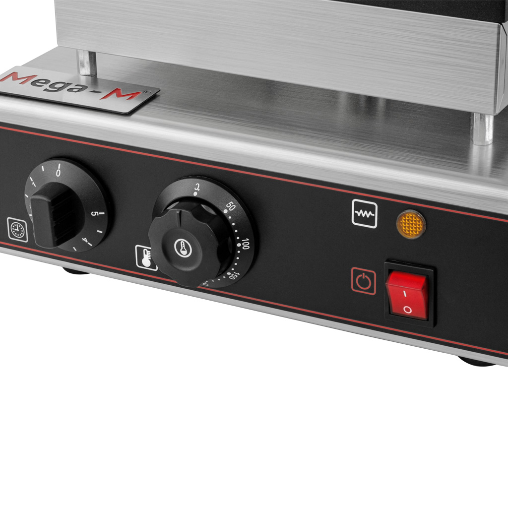 Gofrownica gastronomiczna Mega-M prostokątna 4x6 2000W N - obrazek 6