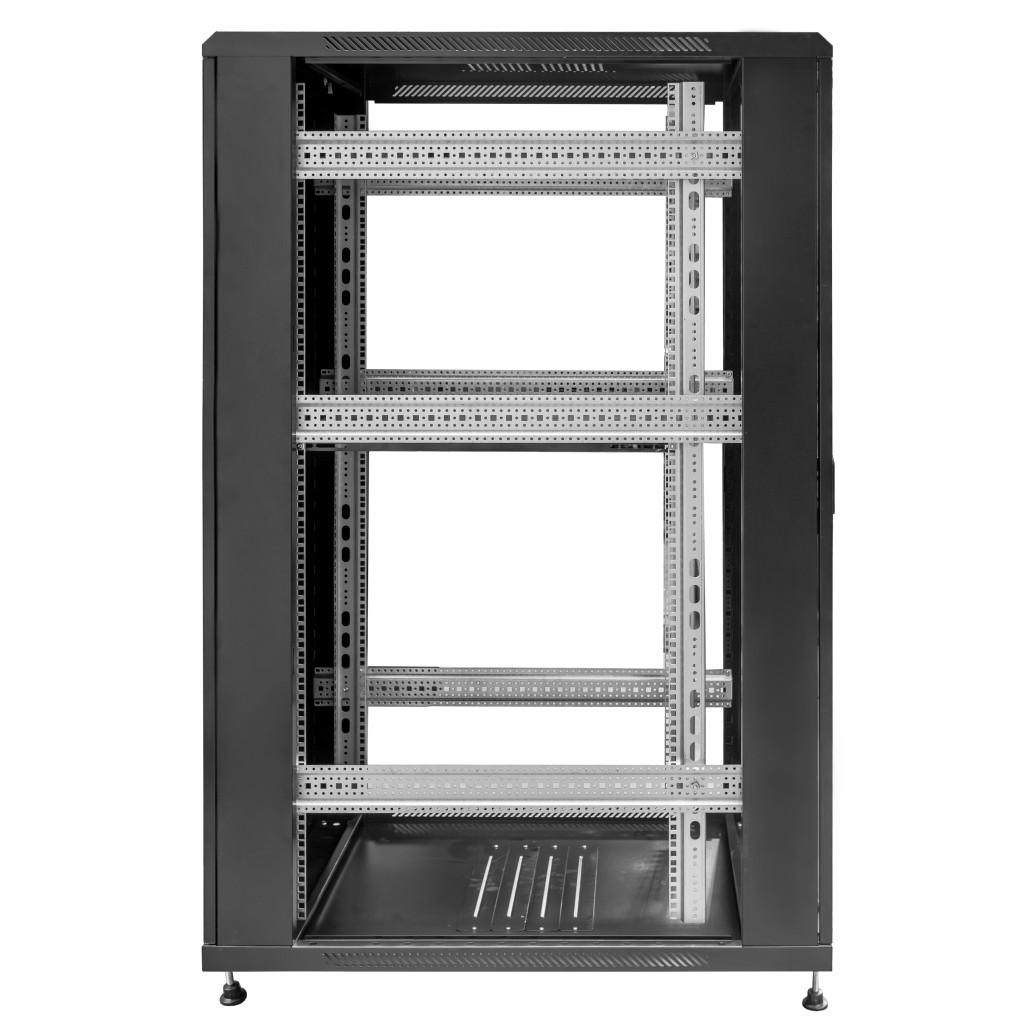 Szafa Rack NETBERG 19" 32U 600x1000 stojąca czarny N - obrazek 4