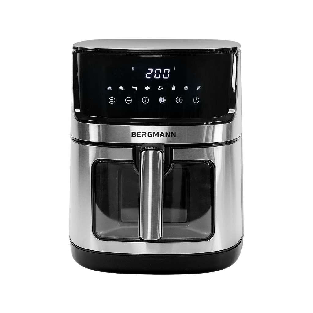 Frytkownica beztłuszczowa BERGMANN YO 1 komora 7,5l 2000W N - obrazek 8