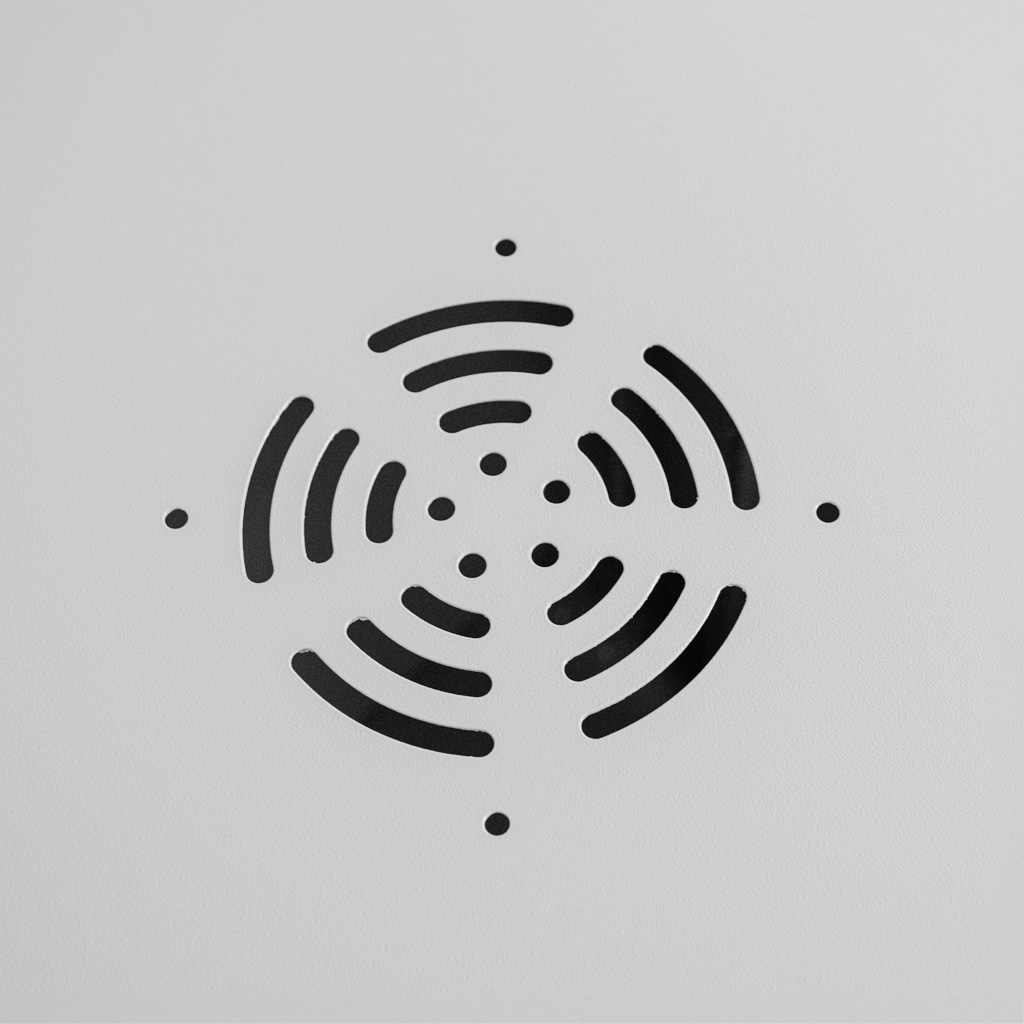 Szafa Rack NETBERG BASIC 19" 9U 463x600x400 wisząca szary N - obrazek 5