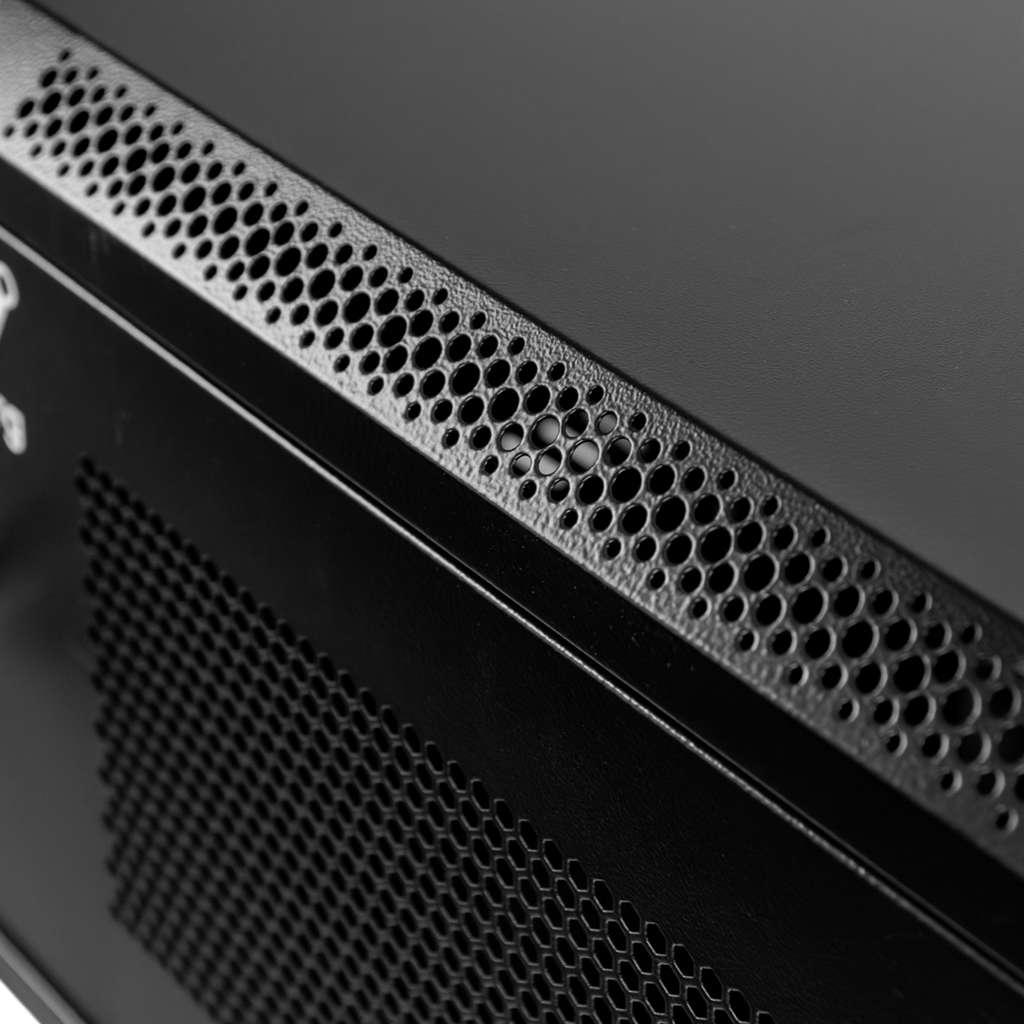 Szafa Rack NETBERG 19" 6U 300x600x400 wisząca drzwi perforowane czarny N - obrazek 13