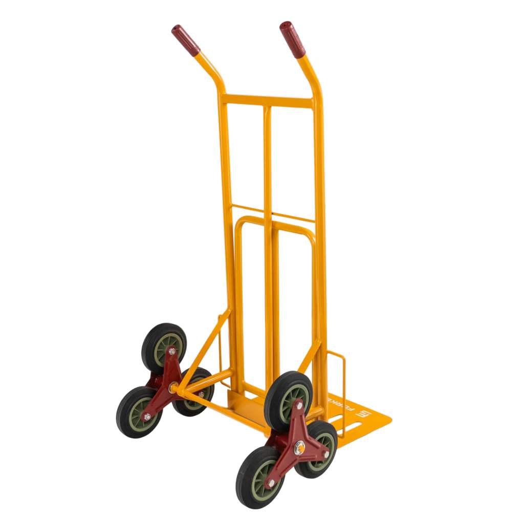 Wózek transportowy schodowy z rozkładaną platformą FORKBERG 250kg karton N - obrazek 7