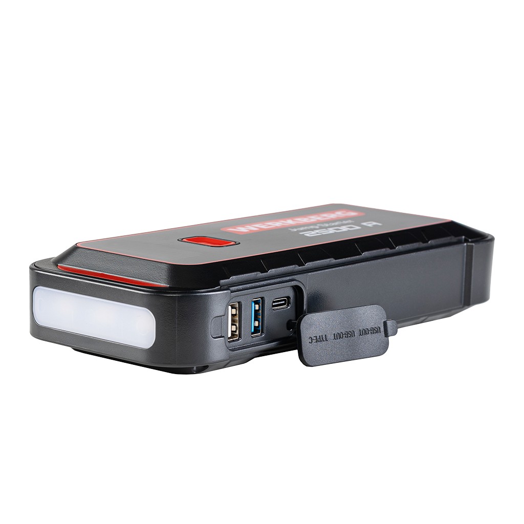 Powerbank rozruchowy WERKBERG AL004 1500A/2500A 25800mAh N - obrazek 5