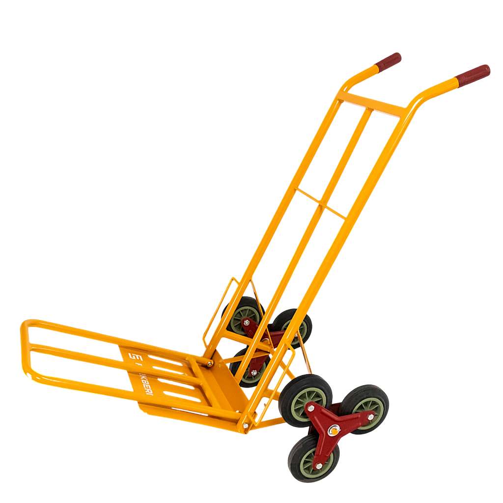 Wózek transportowy schodowy z rozkładaną platformą FORKBERG 250kg karton N - obrazek 16