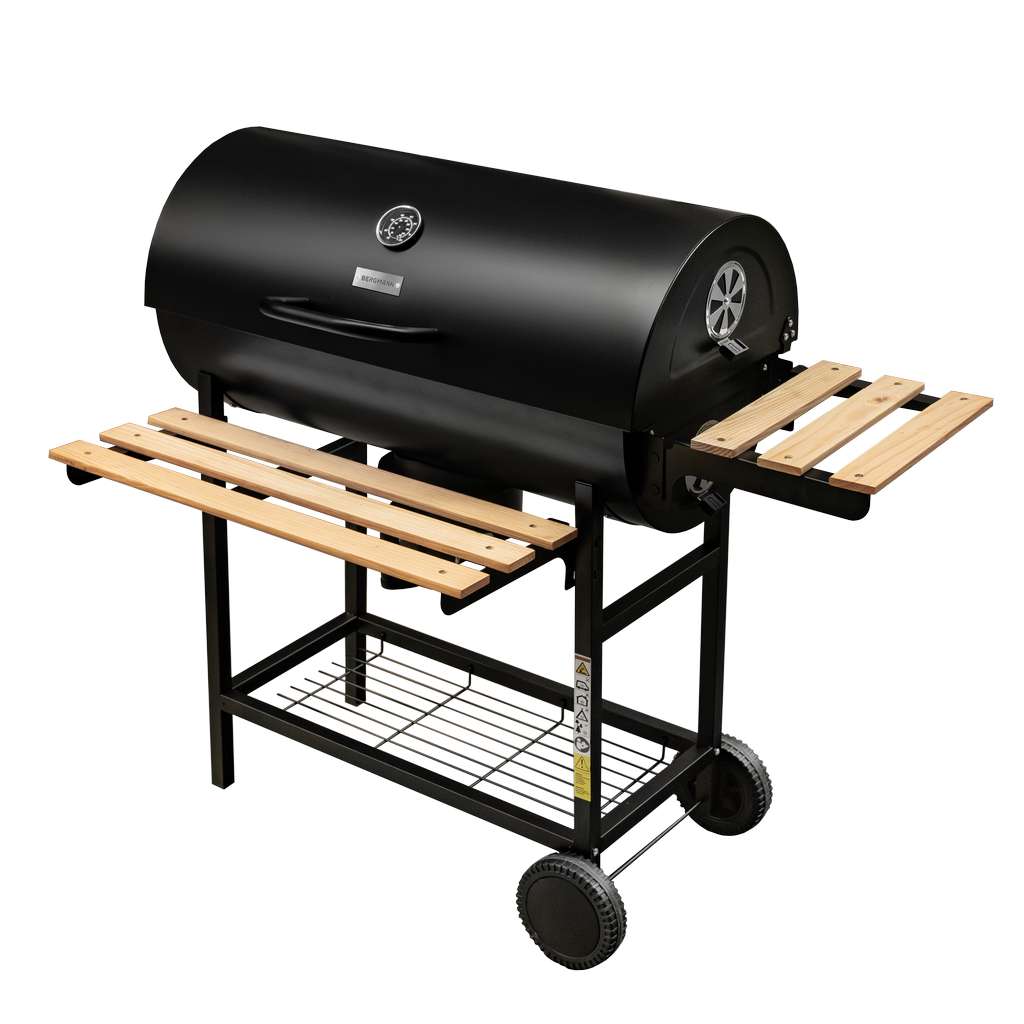 Grill ogrodowy węglowy BERGMANN beczkowy 70x35 N