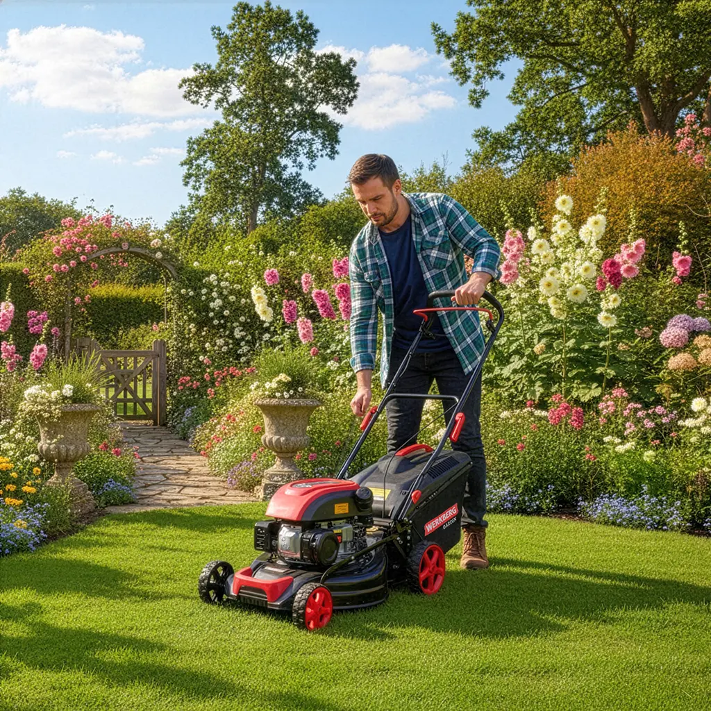 Kosiarka spalinowa Werkberg Garden 41 cm 149cm3 N - obrazek 3