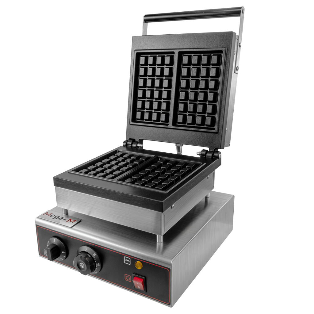 Gofrownica gastronomiczna Mega-M prostokątna 4x6 2000W N - obrazek 4