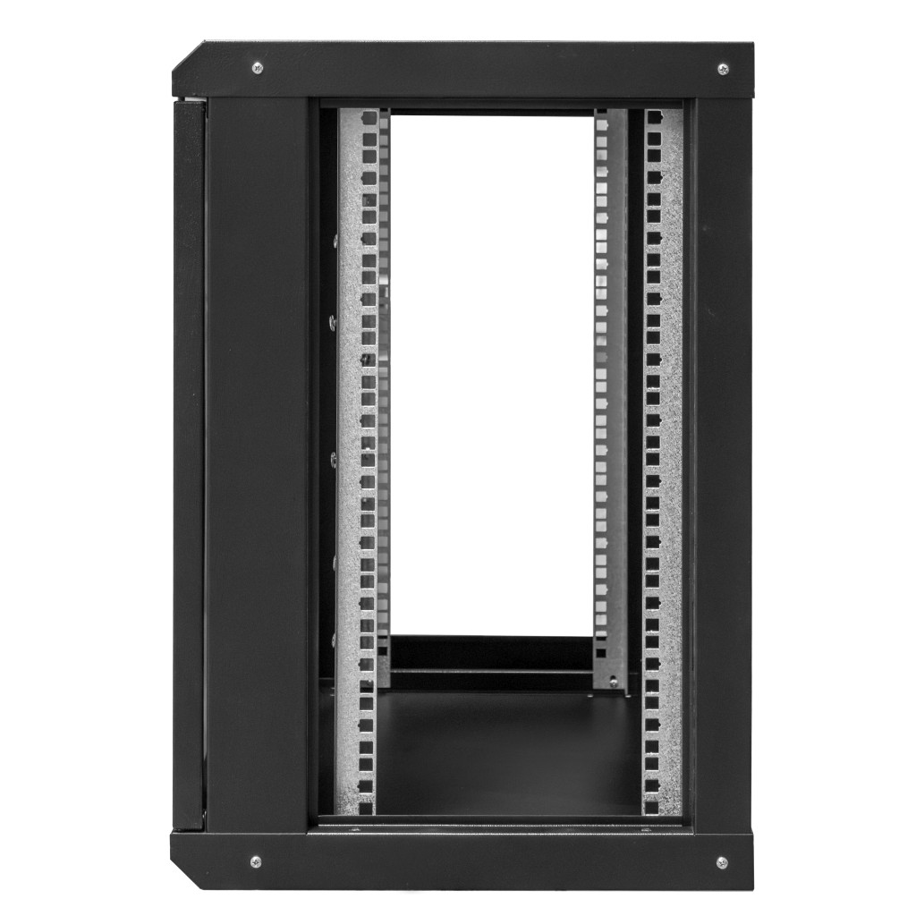Szafa Rack NETBERG 19" 12U 600x600x400 wisząca czarny N - obrazek 4