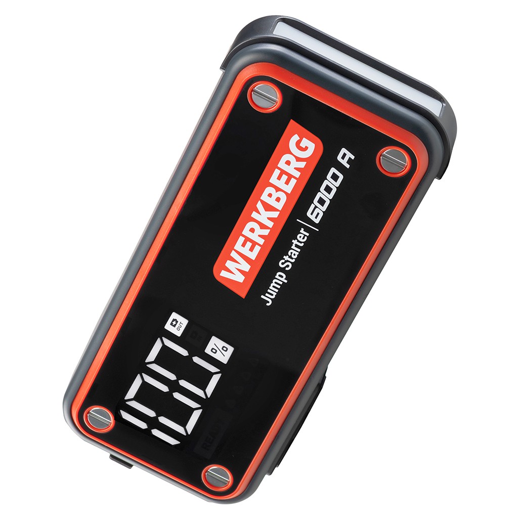 Powerbank rozruchowy WERKBERG AL009 3000A/6000A 36000mAh N - obrazek 5