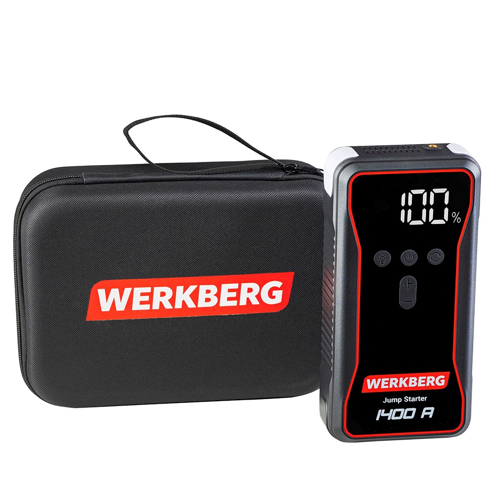 Powerbank rozruchowy WERKBERG AL002 700A/1400A 18000mAh kompresor N - obrazek 9