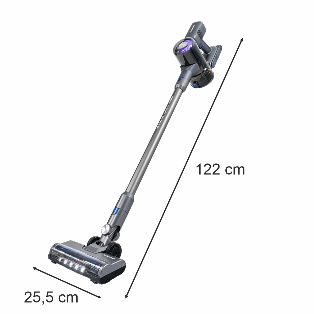 Odkurzacz bezprzewodowy pionowy BERGMANN HAX 125 450W N - obrazek 14