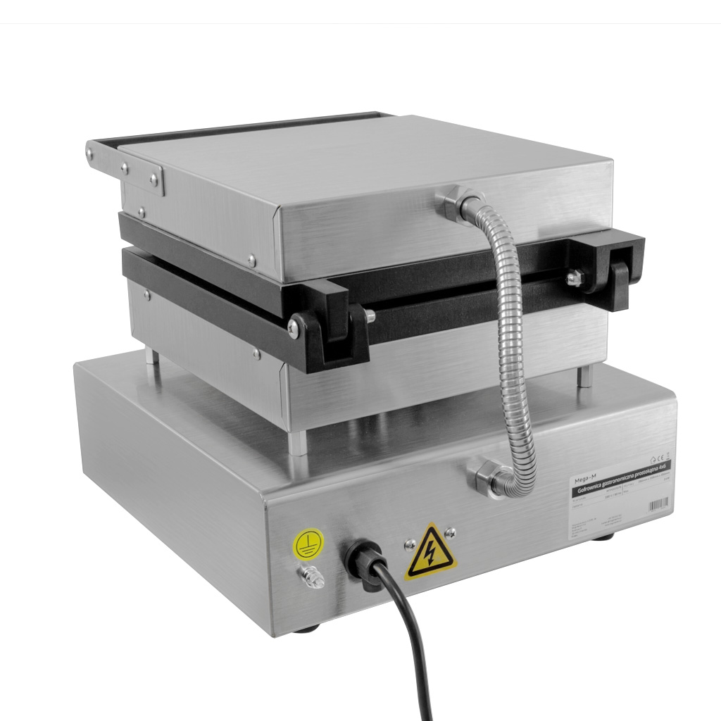 Gofrownica gastronomiczna Mega-M prostokątna 4x6 2000W N - obrazek 3