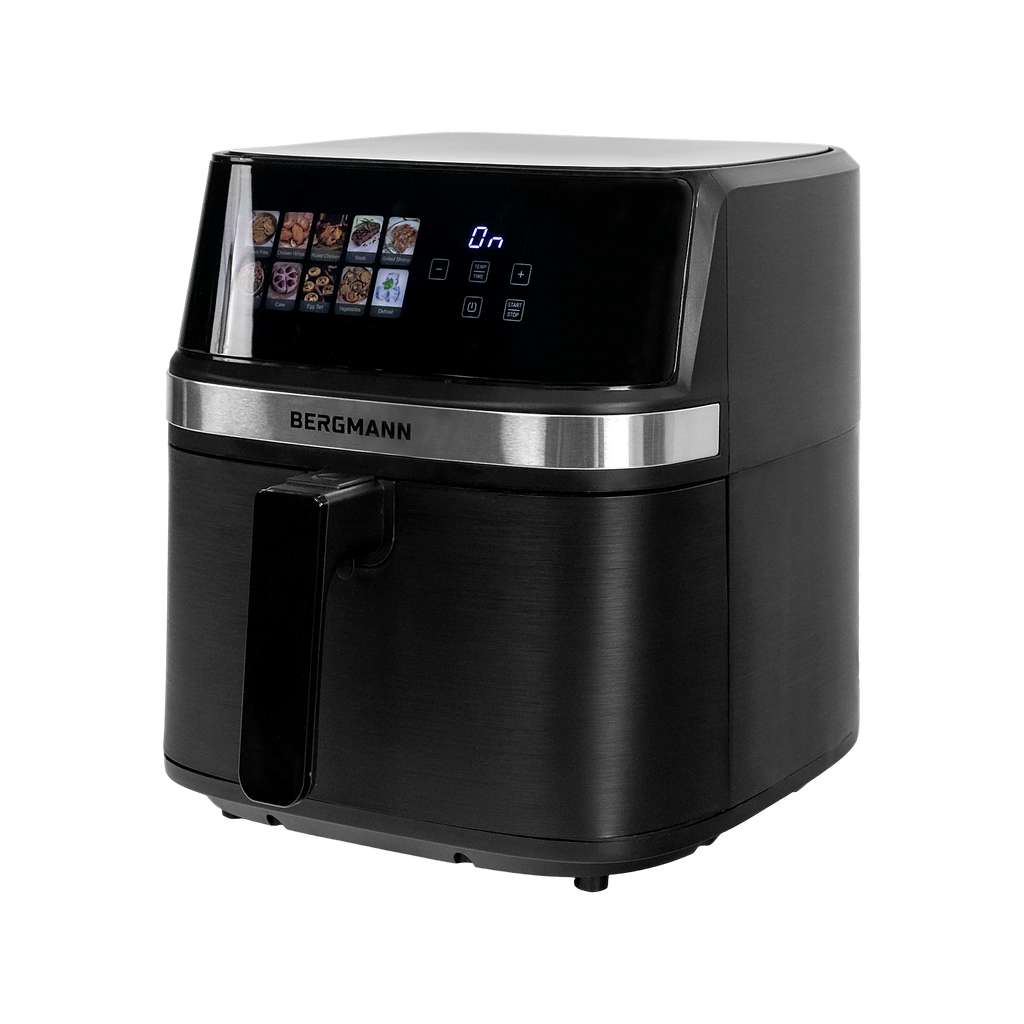 Frytkownica beztłuszczowa BERGMANN YI 1 komora 8l 1700W książka N - obrazek 10
