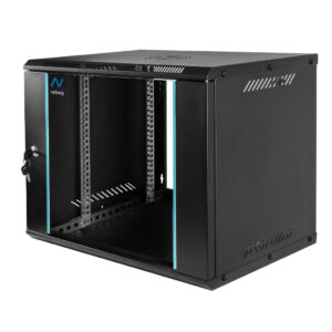 Szafa Rack NETBERG BASIC 19" 9U 463x600x400 wisząca czarny N