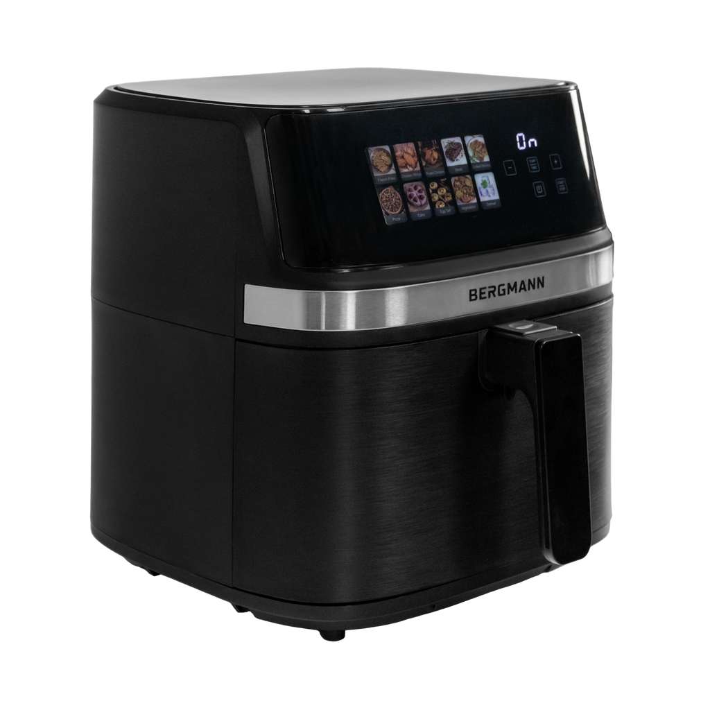 Frytkownica beztłuszczowa BERGMANN YI 1 komora 8l 1700W książka N - obrazek 8