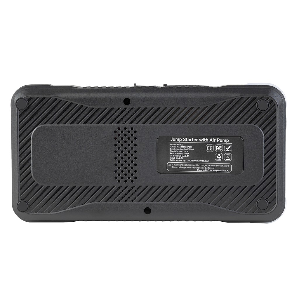 Powerbank rozruchowy WERKBERG AL002 700A/1400A 18000mAh kompresor N - obrazek 6