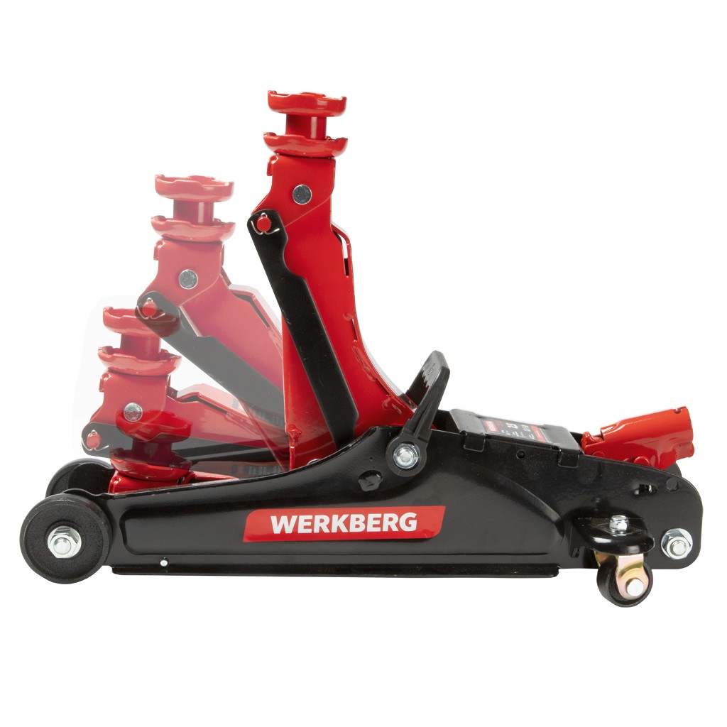 Podnośnik samochodowy niskoprofilowy WERKBERG 2,5T 80-360 mm N - obrazek 4