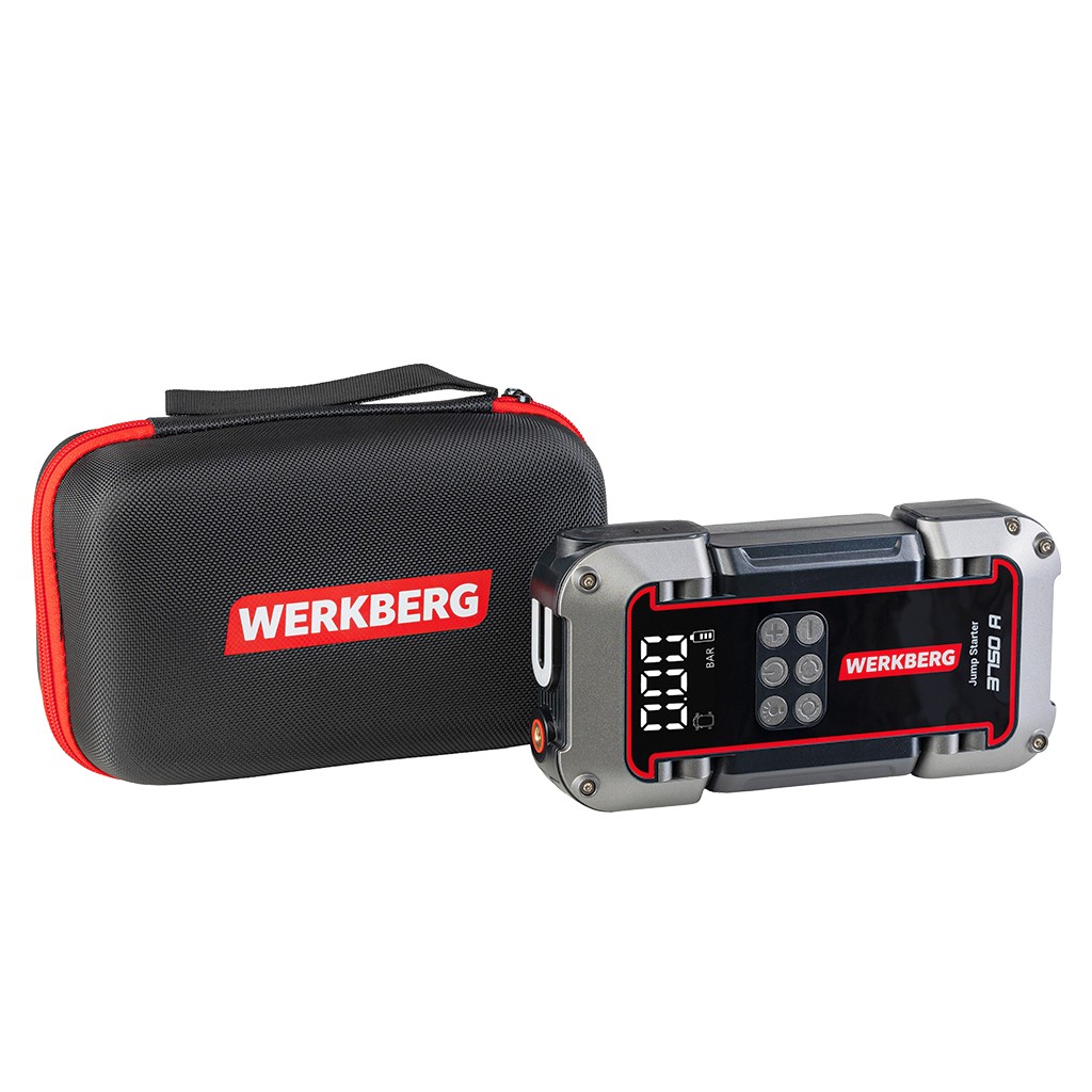 Powerbank rozruchowy WERKBERG AL006 1800A/3750A 26000mAh kompresor N - obrazek 10