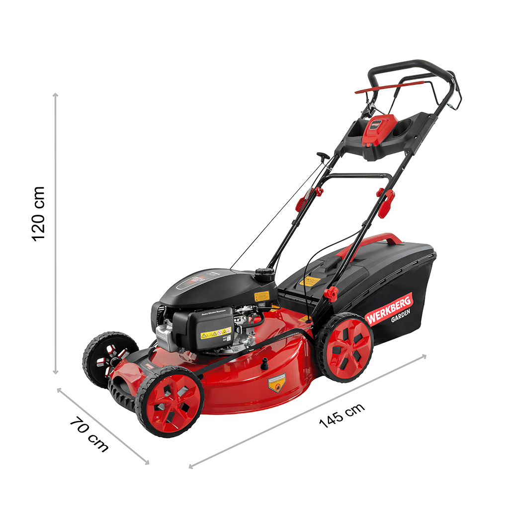 Kosiarka spalinowa Werkberg Garden 56 cm 200cm3 Honda N - obrazek 12