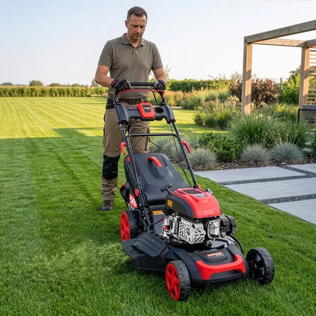 Kosiarka spalinowa Werkberg Garden z rozrusznikiem 51 cm 196cm3 N - obrazek 3