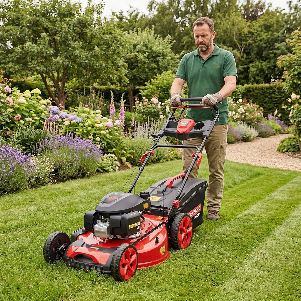 Kosiarka spalinowa Werkberg Garden 56 cm 200cm3 Honda N - obrazek 3