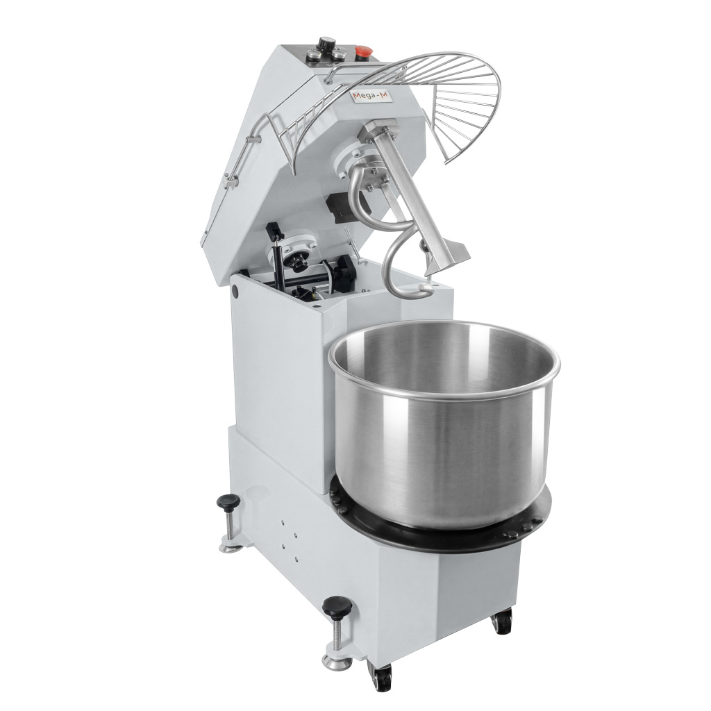 Mikser spiralny Mega-M msUC 30.12.1800 z podnoszonym hakiem N - obrazek 3