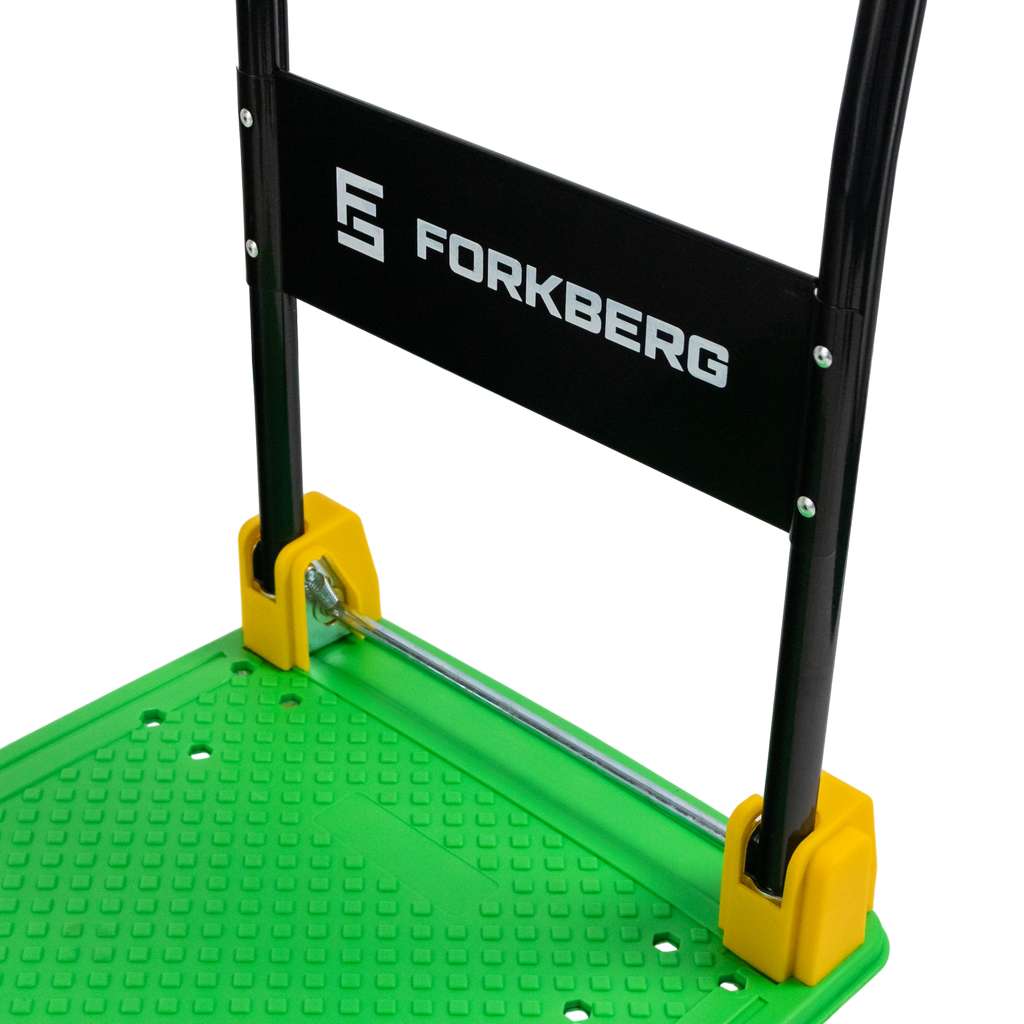 Wózek platformowy FORKBERG 300kg 70cm x 48cm H-85cm S zielony N - obrazek 12