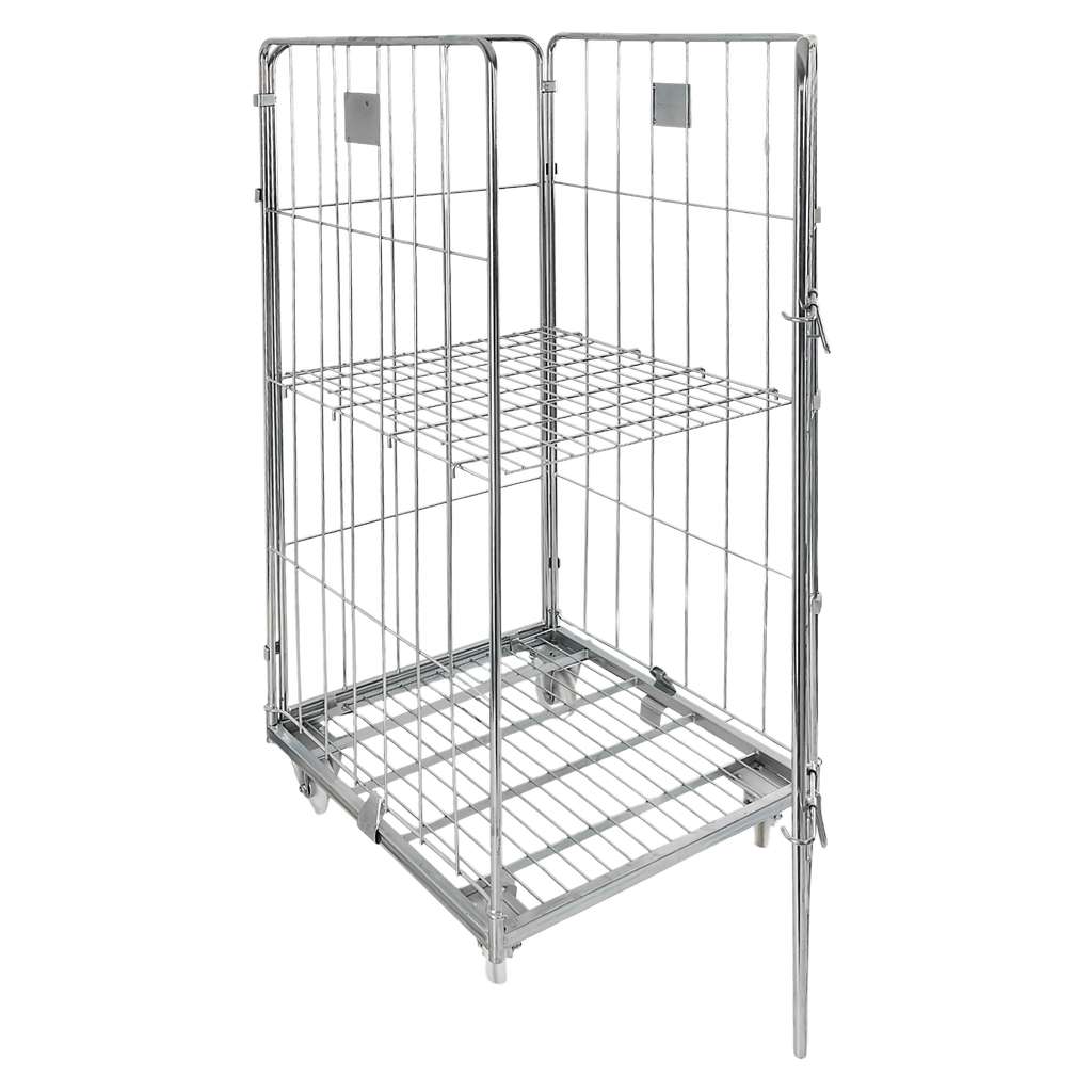 Rollkontener Mega-M Universal cztery ściany drzwi zamykane jedna półka N - obrazek 3