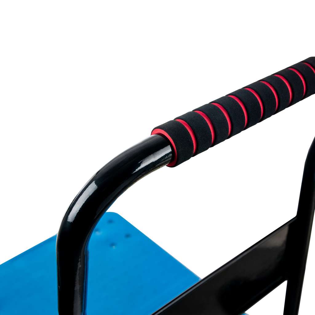 Wózek platformowy FORKBERG 300kg 70cm x 48cm H-85cm S niebieski N - obrazek 8