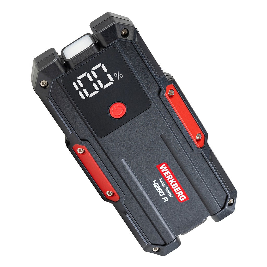 Powerbank rozruchowy WERKBERG AL007 2000A/4250A 28000mAh N - obrazek 3