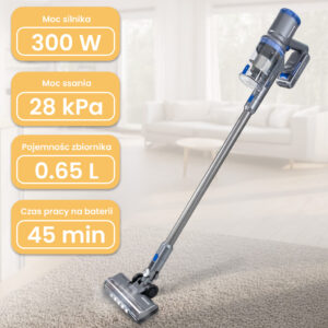 Odkurzacz bezprzewodowy pionowy BERGMANN HAX 103 300W N